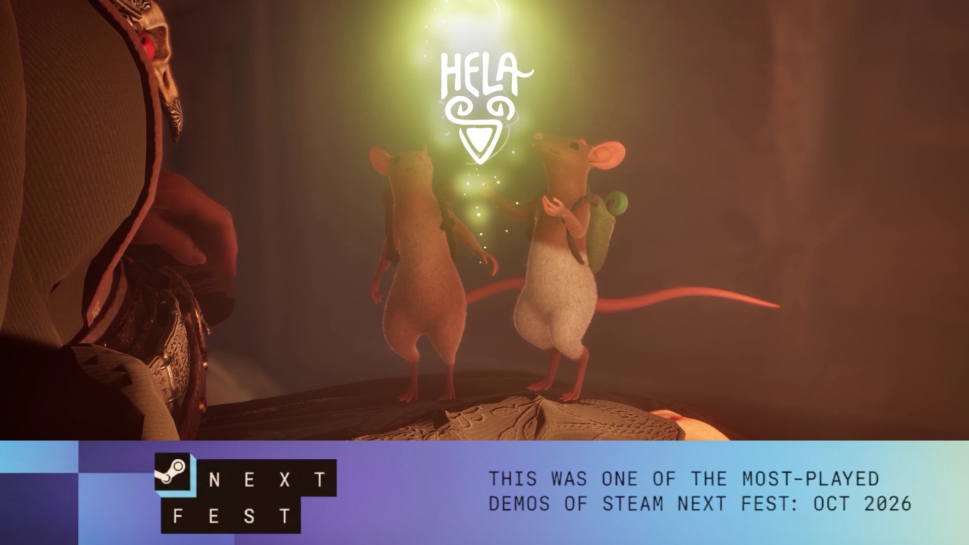 Hela: of Mice & Magic made it to the top 25 most-played demos of Steam Next Fest...